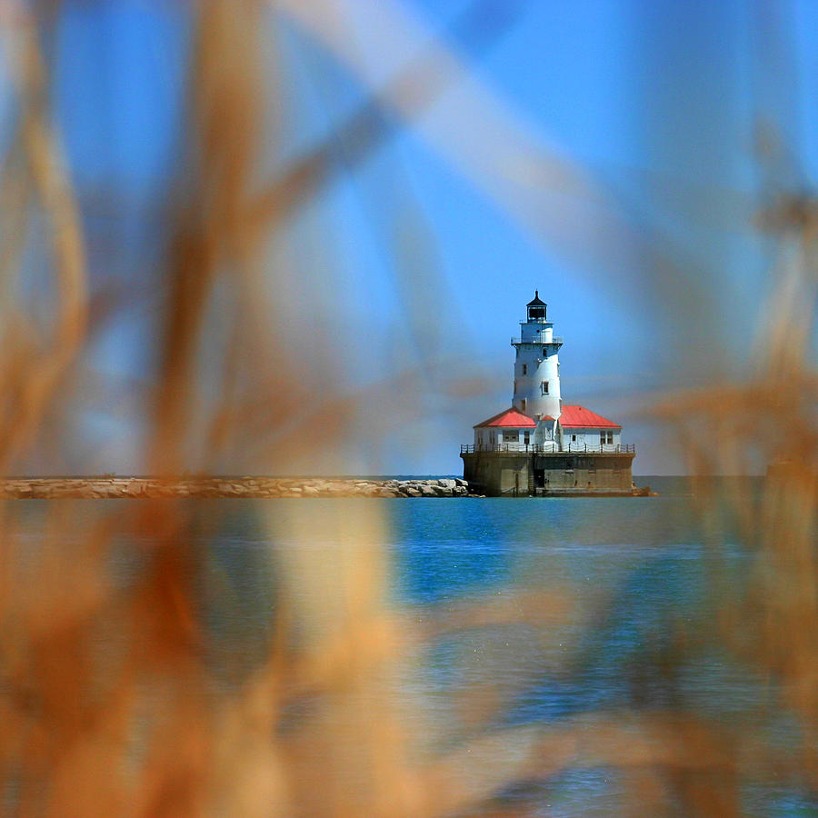 Chicago Harbor Lighthouse Photograph by Daniel Woodrum