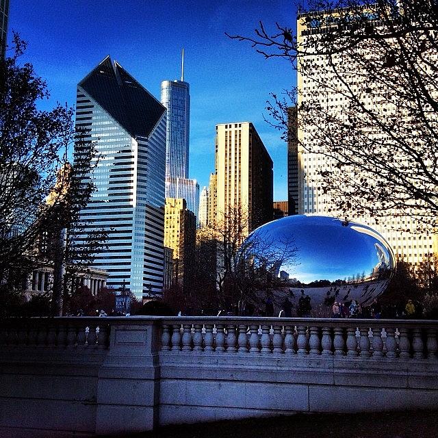 Chicago, Il - Chi-bean Town - Dec 5-8 Photograph by Trey Kendrick