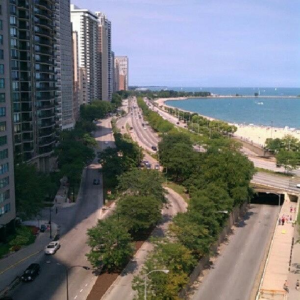 Chicago Photograph - Chicago Lake Shore Drive  #followme by Fotochoice Photography