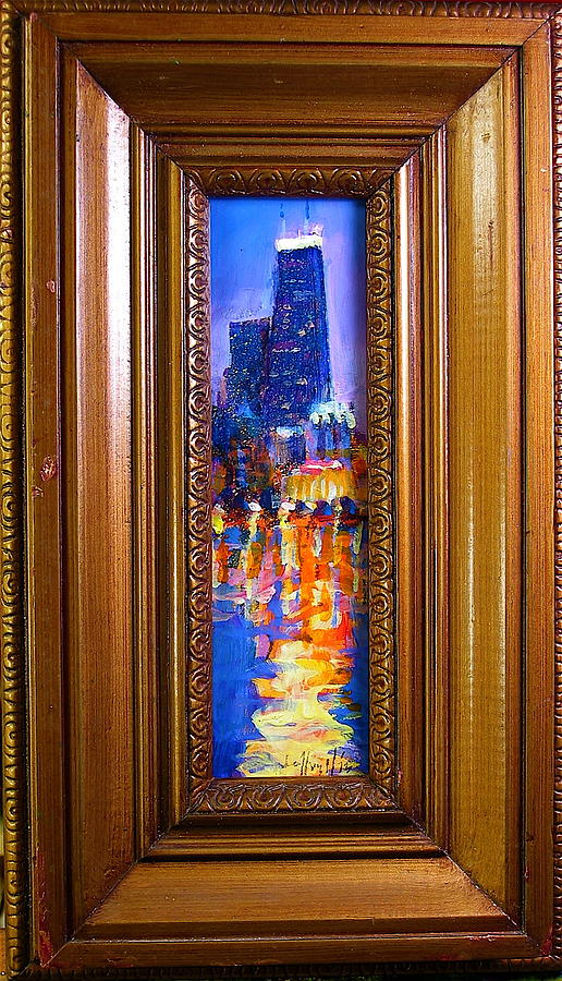Chicago Painting by Les Leffingwell