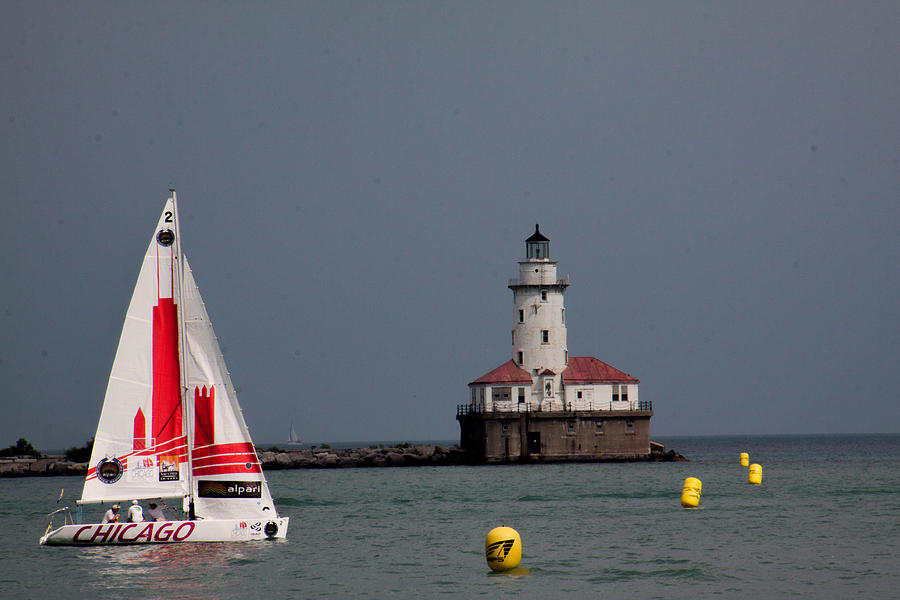 Chicago Lighthouse Photograph by Sue Conwell