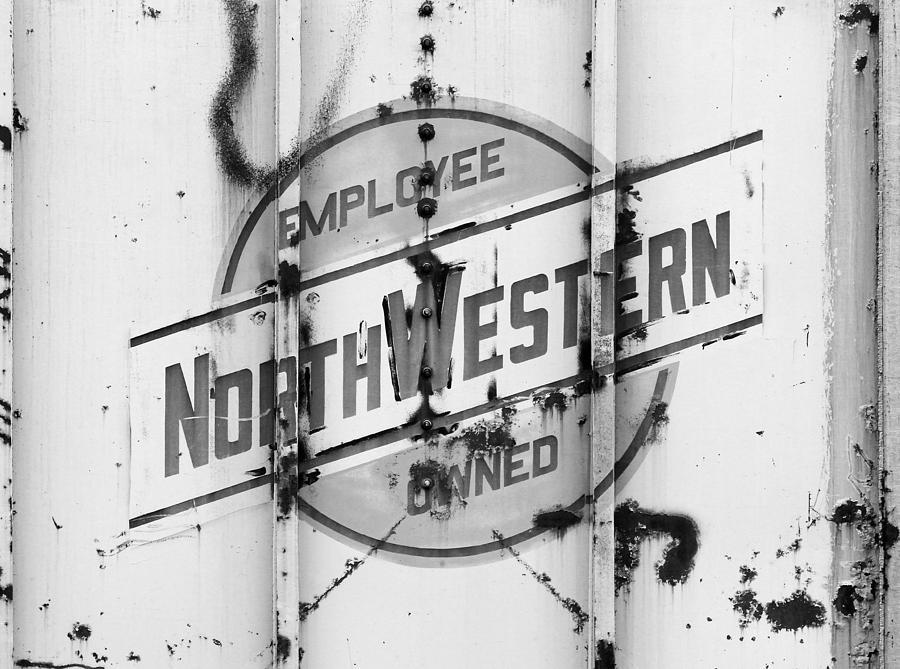 Chicago Northwestern Grain Car Photograph by Joseph C Hinson