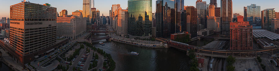 Chicago Photograph - Chicago On The River by Steve Gadomski