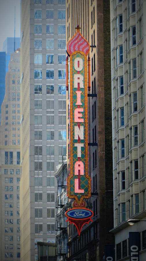Chicago Oriental Photograph by Anita Burgermeister