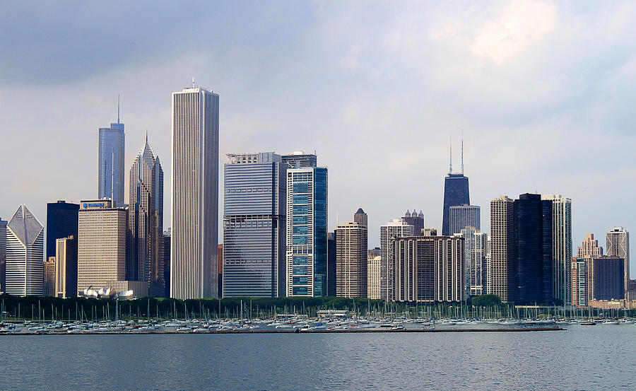 Chicago Panorama Photograph by Milena Ilieva