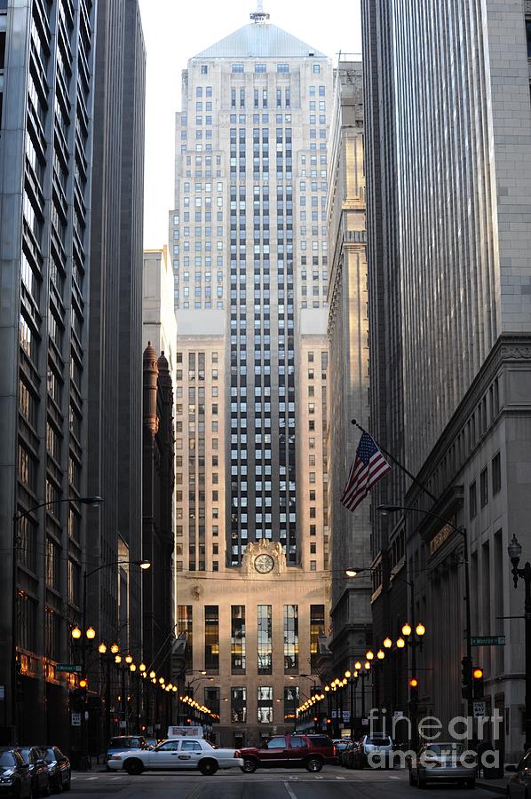 CHICAGO PHOTOGRAPHY - Chicago Downtown Lasalle Street Photograph by ...