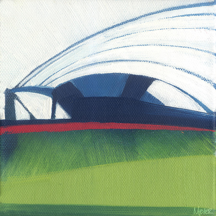 Chicago Painting - Chicago Pritzker Pavilion 64 of 100 by W Michael Meyer