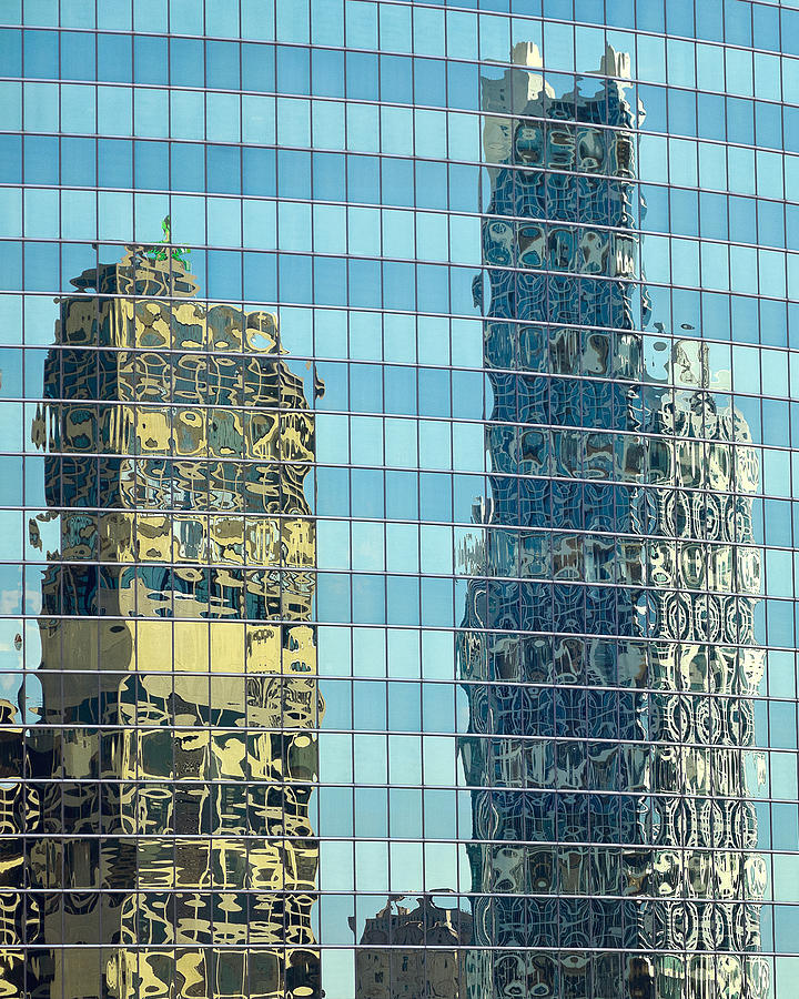 Chicago Reflections Photograph by Jon Exley