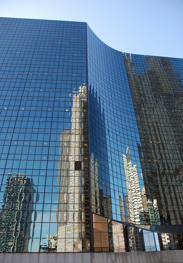 Architecture Photograph - Chicago Reflections by Richard Bryce and Family