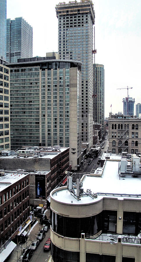 Chicago Rooftops Photograph by Pat Cook