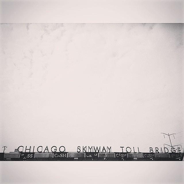 Chicago Photograph - #chicago #simplistic #chicagoskyway by Yana Galanin