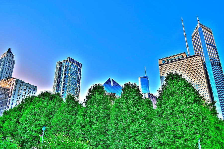 Chicago Skyline 3 Photograph by Richard Zentner