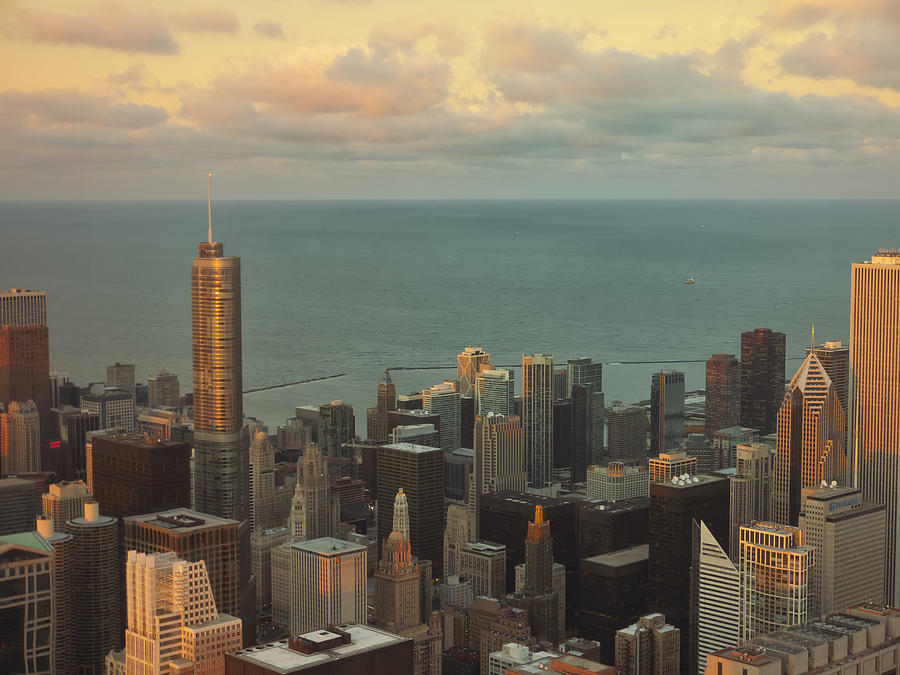 Chicago Skyline East Photograph by Jessica Levant