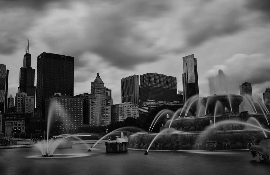 Chicago City Skyline Photograph by Miguel Winterpacht