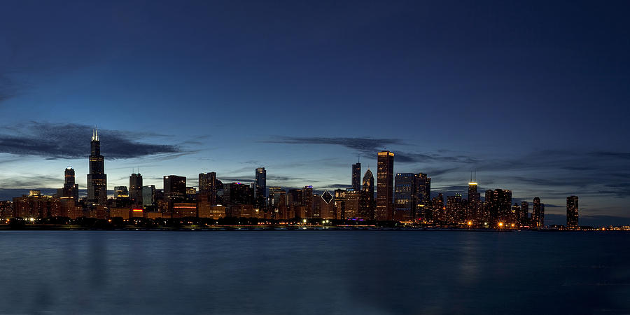 Chicago Skyline Panorama Photograph by Andrew Soundarajan - Fine Art ...