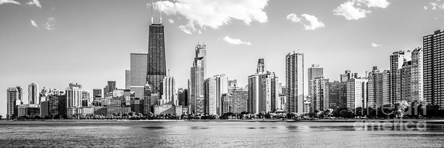 Chicago Skyline Panoramic Picture of Gold Coast Photograph by Paul Velgos
