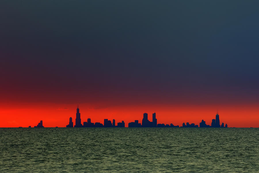 Chicago Skyline Photograph by Scott Wood