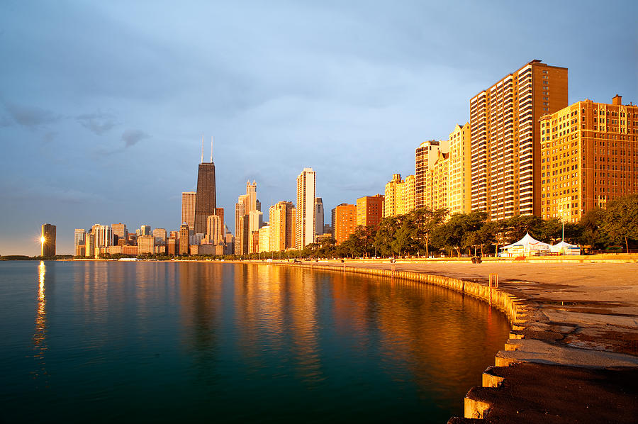 Chicago Skyline Photograph by Sebastian Musial