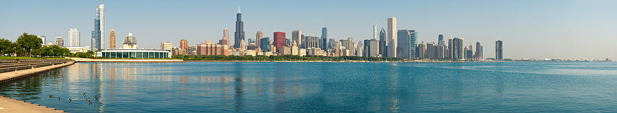 Chicago Skyline Summer Beauty Photograph by Kevin Eatinger | Fine Art ...