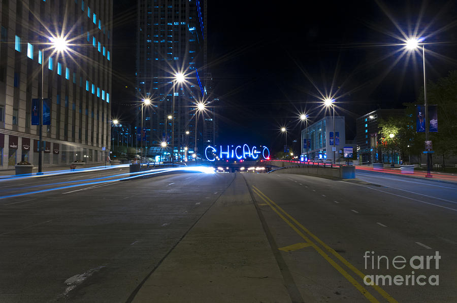 Chicago Photograph - Chicago Street by Chris  Look