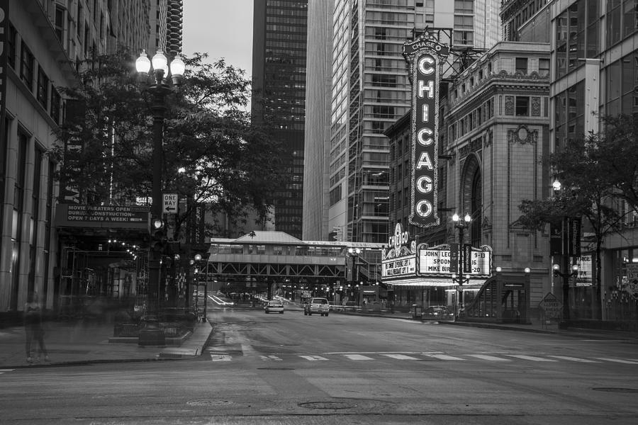 Chicago Theater and Street Photograph by John McGraw