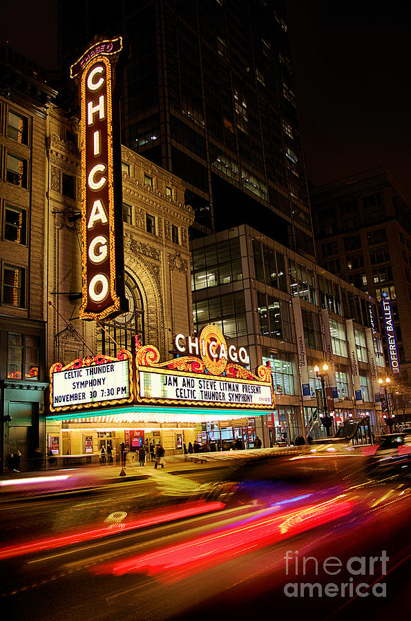 Chicago Theater Photograph by Brett Maniscalco