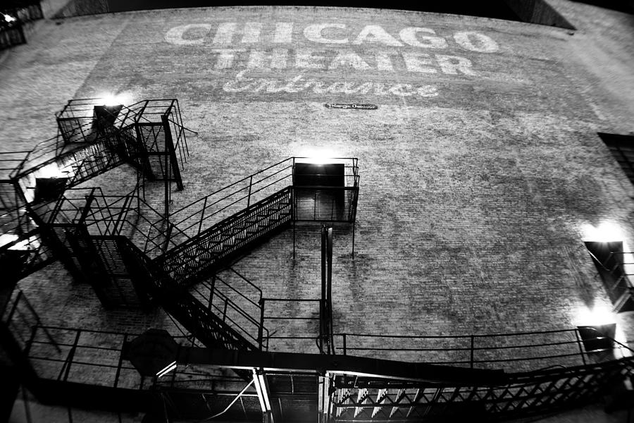 Chicago Theater Entrance Photograph by John McGraw