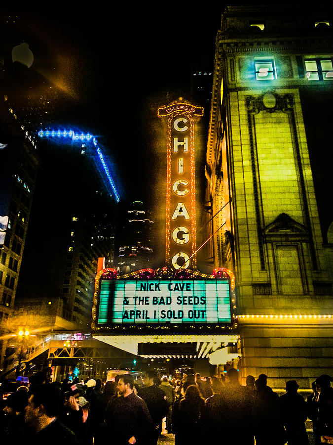 Chicago Theater Nick Cave Photograph by Lauri Novak