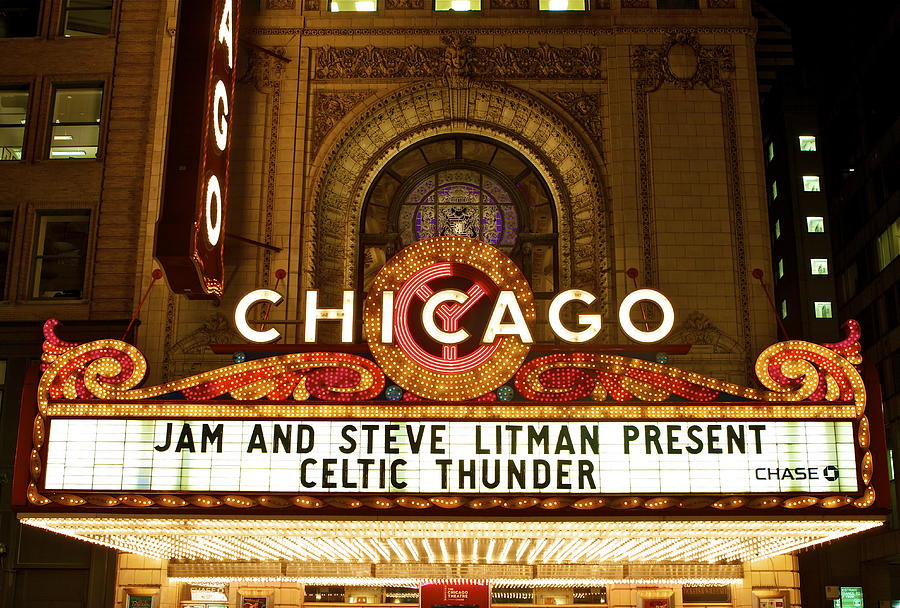 Chicago Theatre II Photograph by John Babis