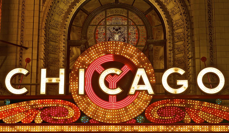 Chicago Theatre III Photograph by John Babis