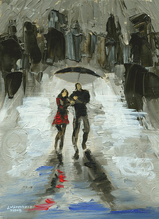Chicago Painting - Chicago Two by Luis Navarro Chicago Painting - Chicago Two by Luis Navarro