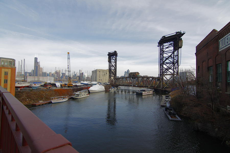Chicago Vertical Lift Bridge Photograph by Greg Thiemeyer Pixels
