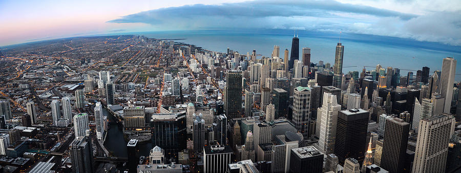 Chicago View From The Top Photograph By Luke Thomas - Fine Art America