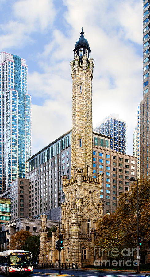 Chicago Water Tower Photograph
