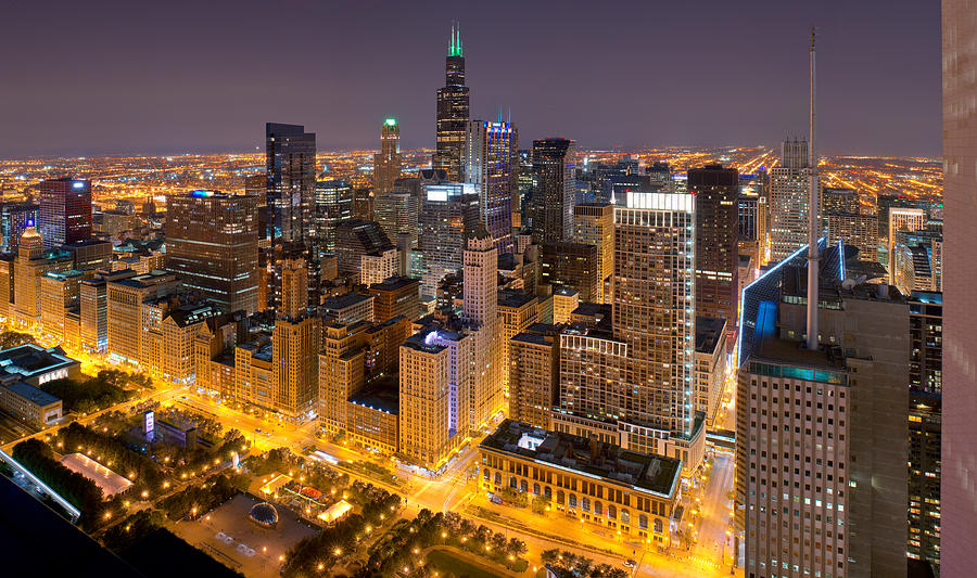 Chicago West View 2 Photograph by Kevin Eatinger
