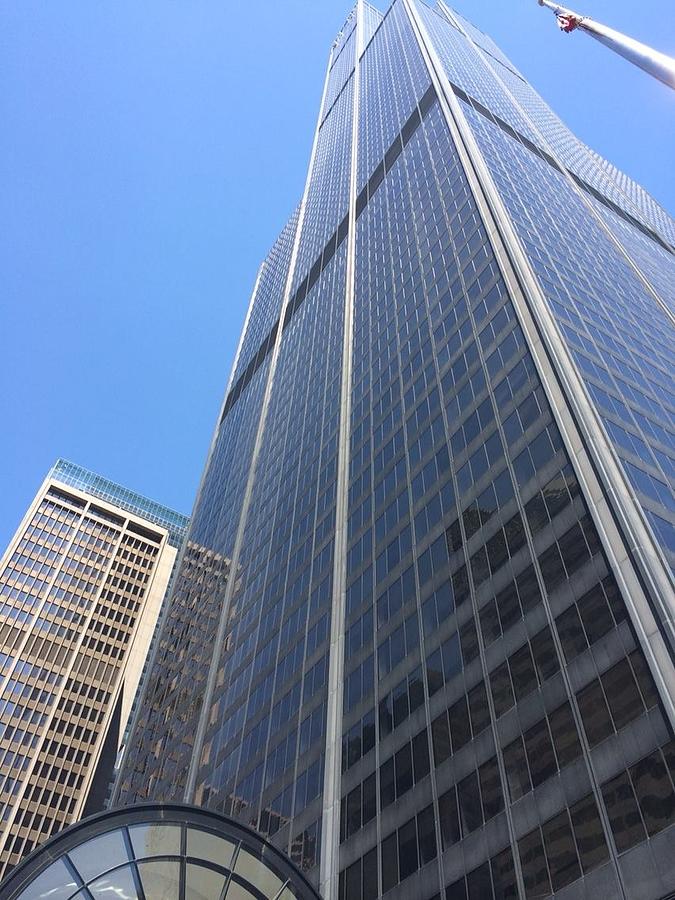 Chicago Photograph - Chicago Willis Tower by Catie Martin