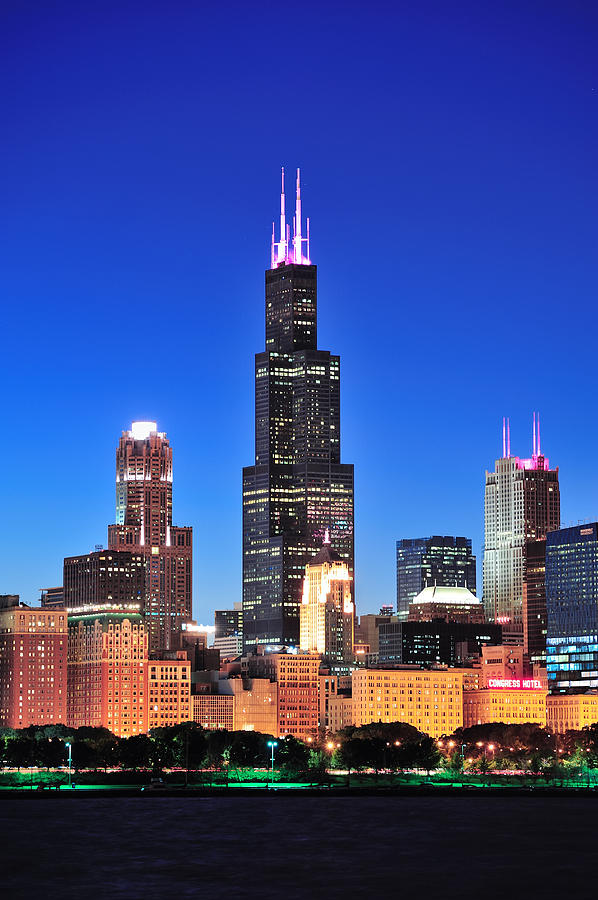 Chicago Willis tower Photograph by Songquan Deng