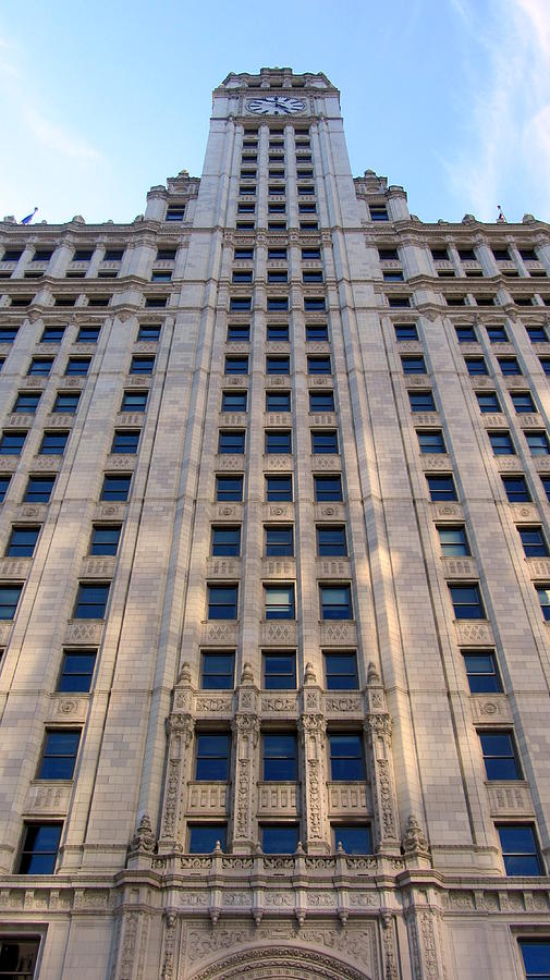 Chicago Wrigley Building 4 Photograph by Anita Burgermeister