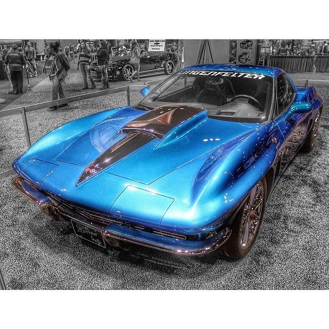 Corvette Photograph - #chicagoautoshow #chicagoautoshow2014 by James Roach
