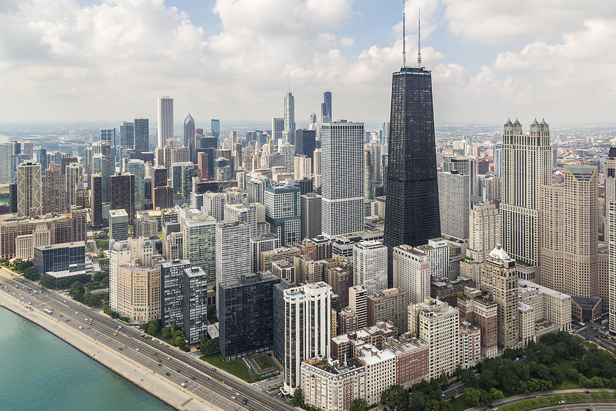Chicago Photograph - Chicagos Gold Coast by Adam Romanowicz