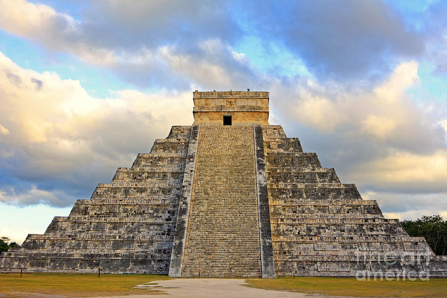 Chichen Itza Clouds Photograph by Charline Xia