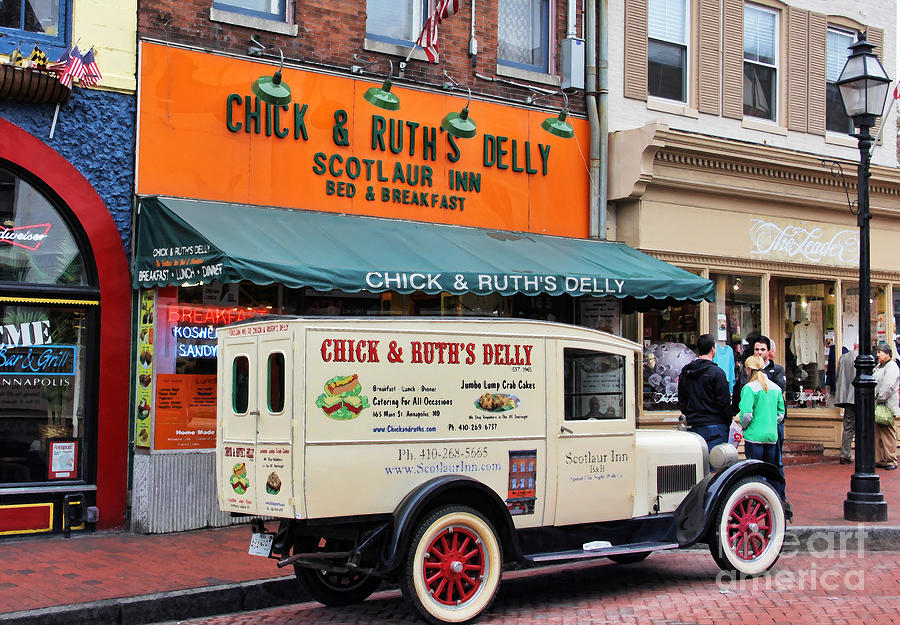 Chick and Ruths Delly Annapolis  1180 Photograph by Jack Schultz