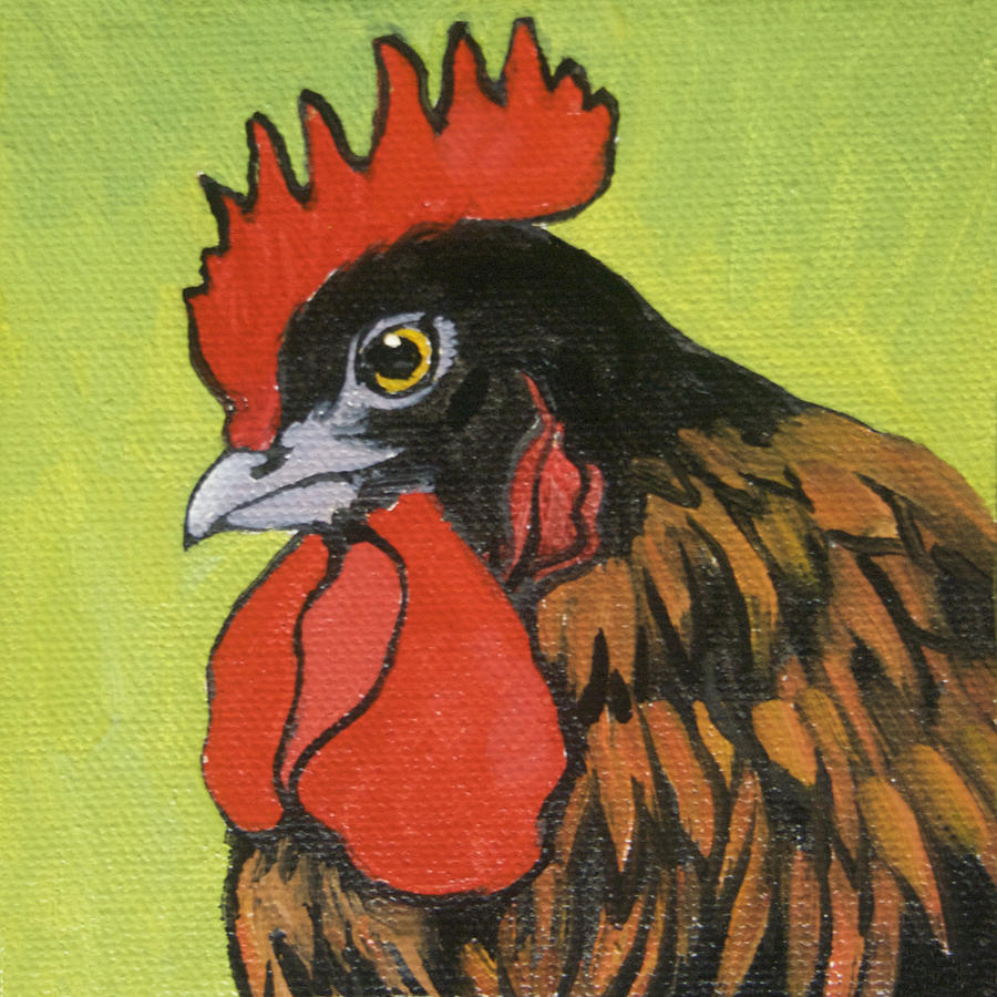 Chicken Little 3 Painting By Tracie Thompson - Fine Art America