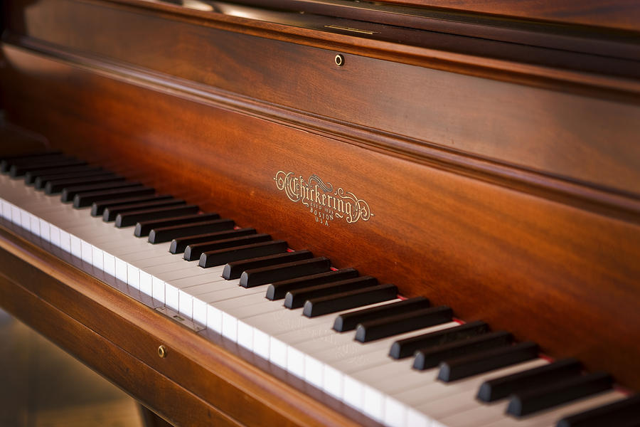 Chickering Grand Piano Photograph by Rich Franco