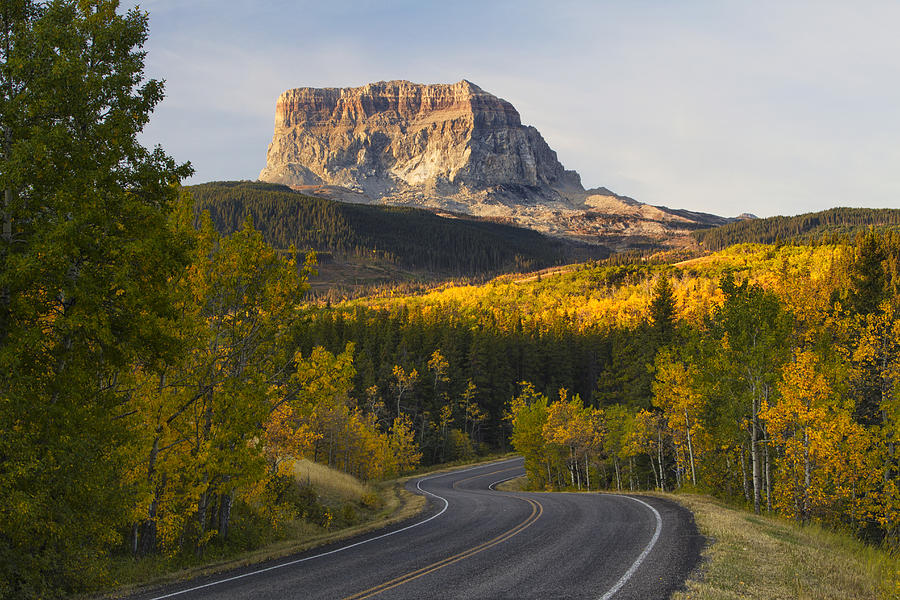 Chief Mountain Highway Photograph by Mark Kiver