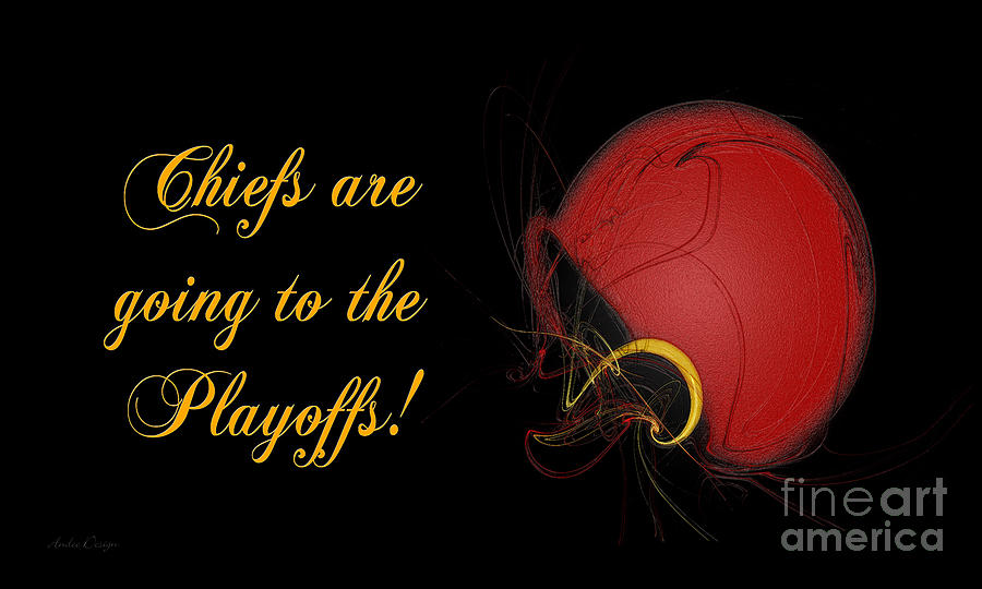 Chiefs Are Going To The Playoffs Digital Art by Andee Design