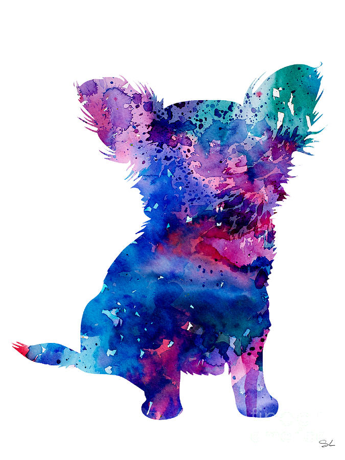 Chihuahua Painting - Chihuahua 5 by Watercolor Girl