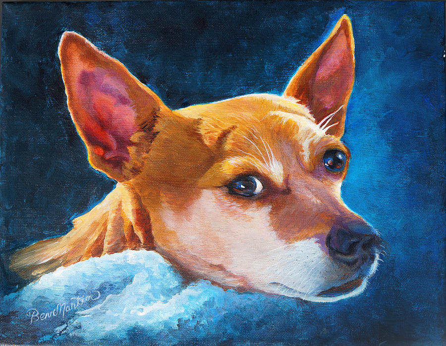 Chihuahua Painting - Chihuahua Baby by Beverly Martin