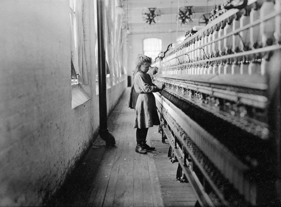 Child Labor, 1908 Photograph by Granger