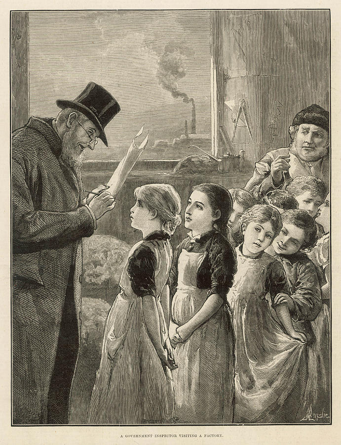 Child Labour In England A Government Drawing by Illustrated London News